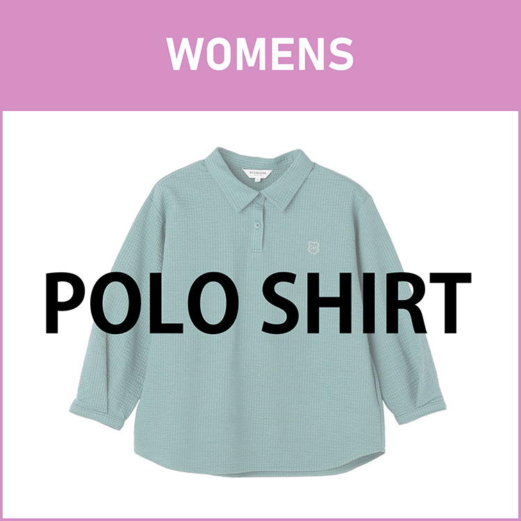 【トピックス】WOMENS POLO SHIRT