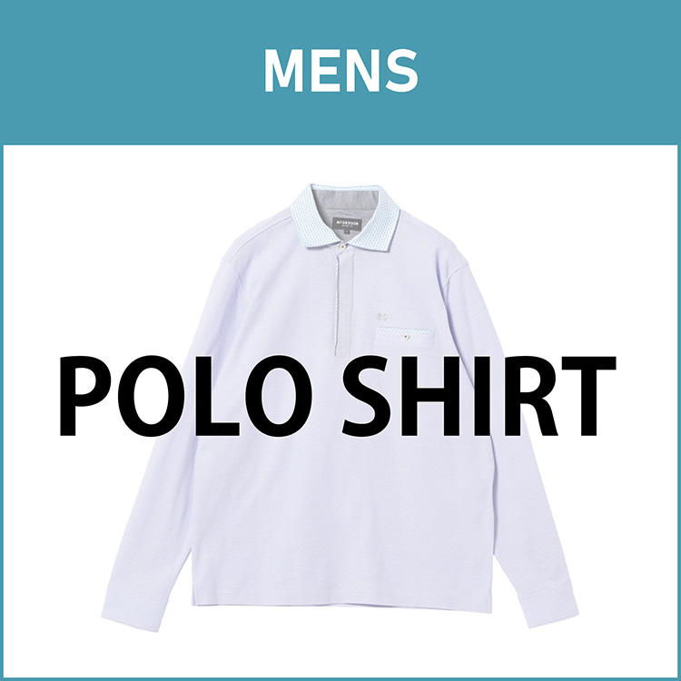【トピックス】MENS POLO SHIRT
