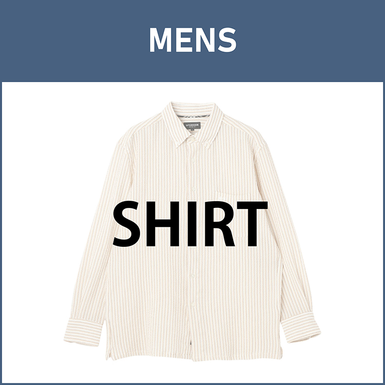 【トピックス】MENS SHIRT