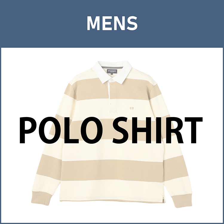 【トピックス】MENS POLO SHIRT