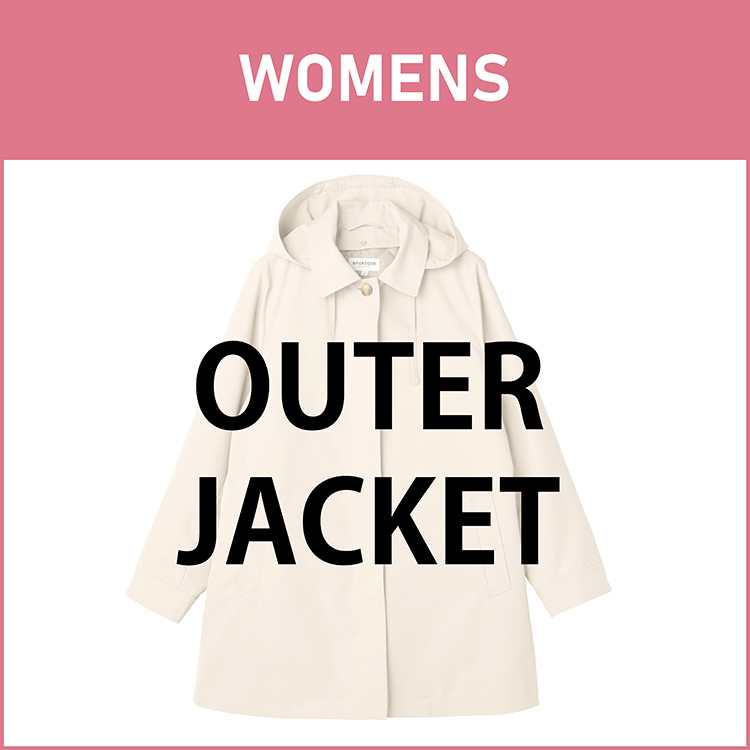 【トピックス】WOMENS OUTER