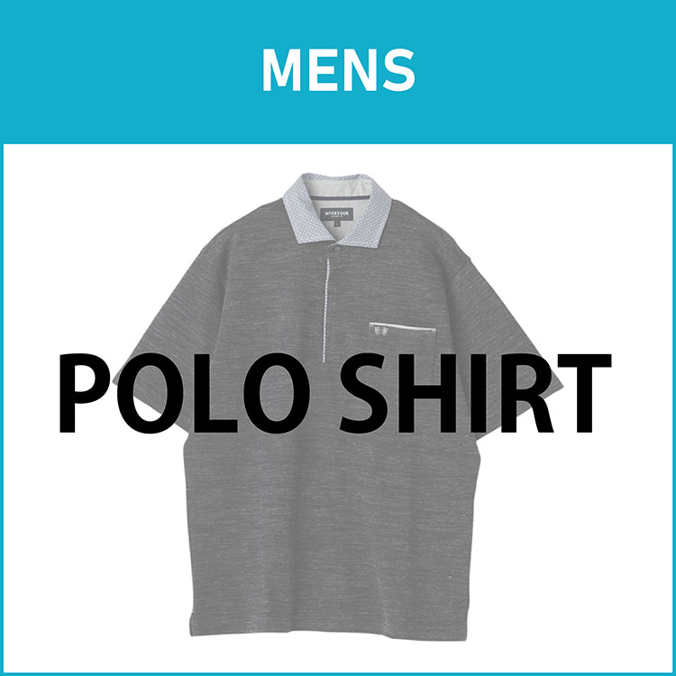 【トピックス】MENS POLO SHIRT